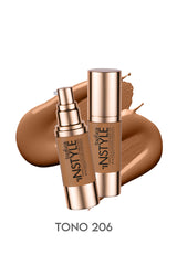 Base liquida INSTYLE perfect coverage foundation