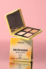 Maestro Academy contour 3 en 1 (iluminador, bronzer y contorno)
