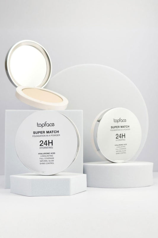 Polvo compacto Super match foundation in a powder 24H hydrating