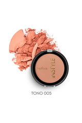 Blush on INSTYLE en polvo con aceite de macadamia