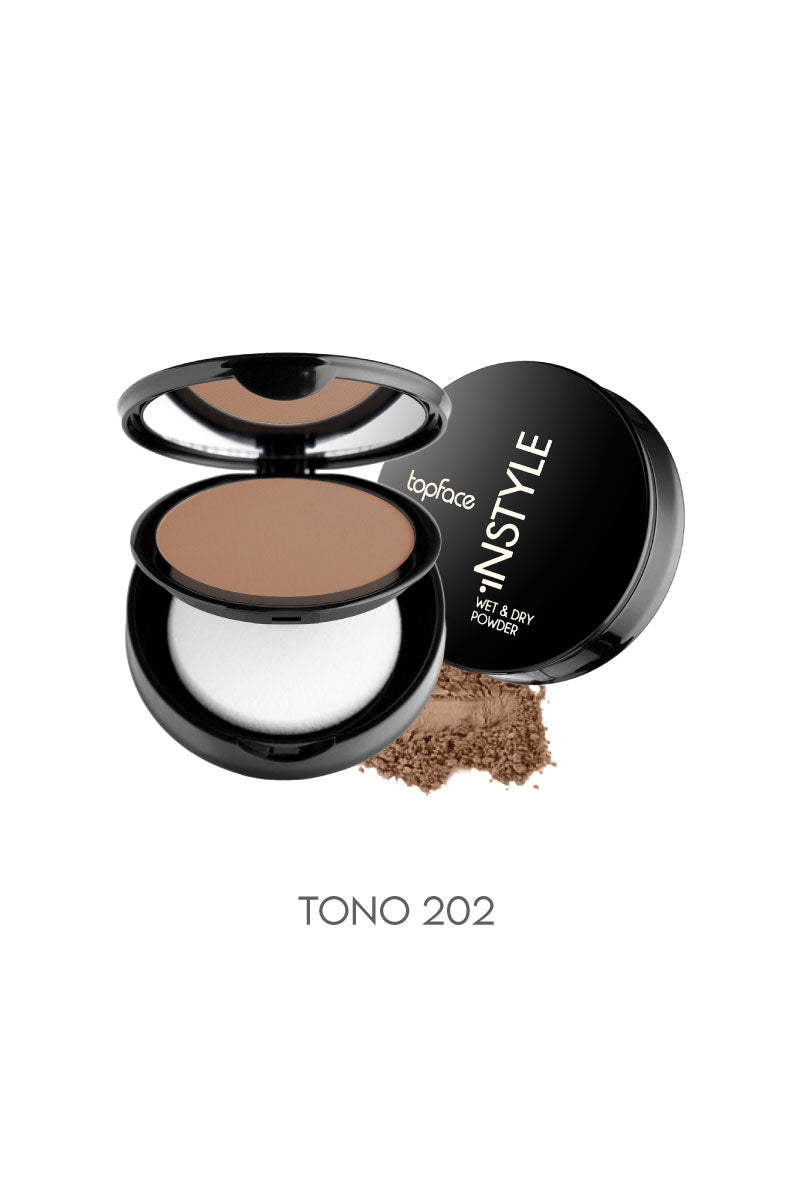 Polvo compacto INSTYLE wet & dry powder