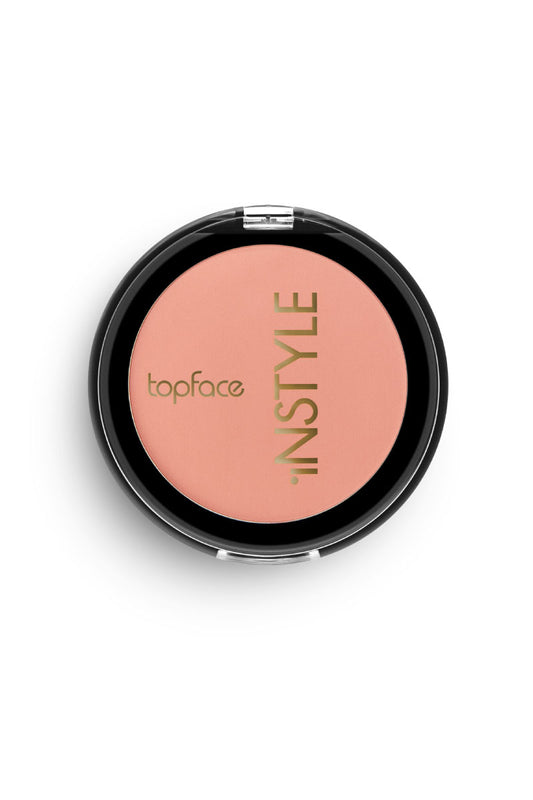 Blush on INSTYLE en polvo con aceite de macadamia